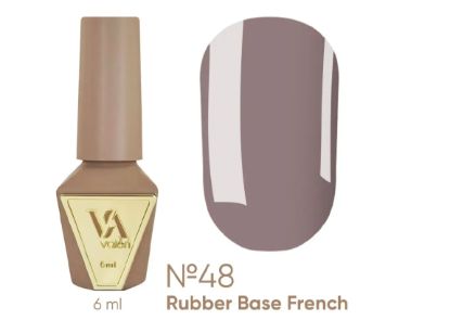  Зображення Valeri Rubber Base French, 6ml №048 