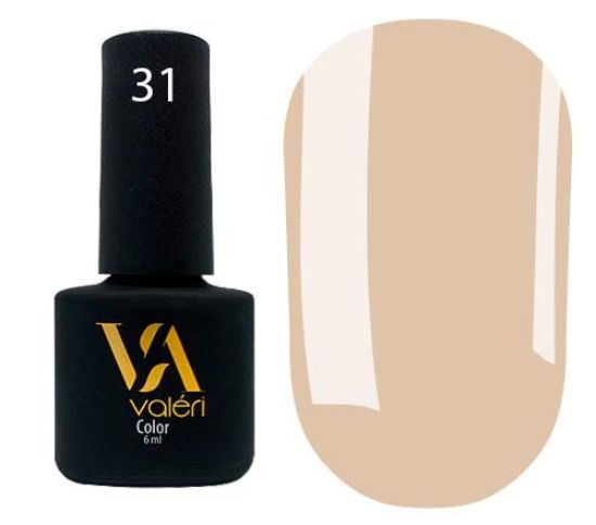  Зображення Гель лак Valeri №031, 6ml 