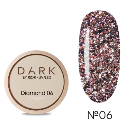  Зображення DARK Diamond Gel 06, 5ml 