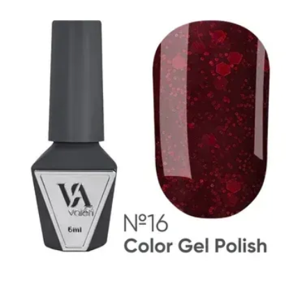  Зображення Гель лак Valeri Color,6ml №016 