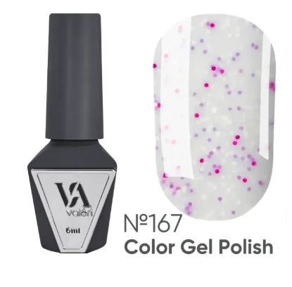  Зображення Гель лак Valeri Color,6ml №167 