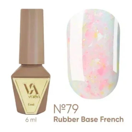  Зображення Valeri Rubber Base French, 6ml №079 