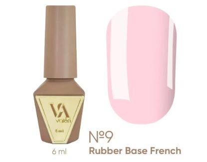  Зображення Valeri Rubber Base French, 6ml №009 