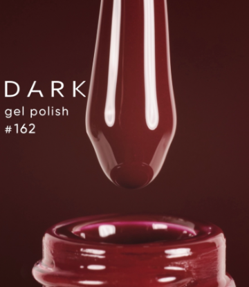  Зображення Гель лак Dark 162, 6ml 