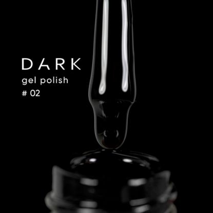  Зображення Гель лак 10ml Dark 002 