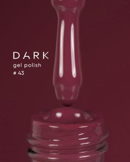  Зображення Гель лак Dark 043, 6ml 