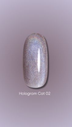  Зображення Гель лак Dark Hologram Cat 02, 6ml 