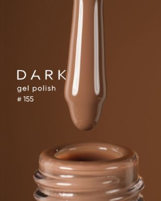  Зображення Гель лак Dark 155, 6ml 