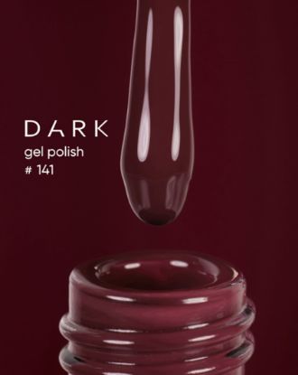  Зображення Гель лак Dark 141, 6ml 