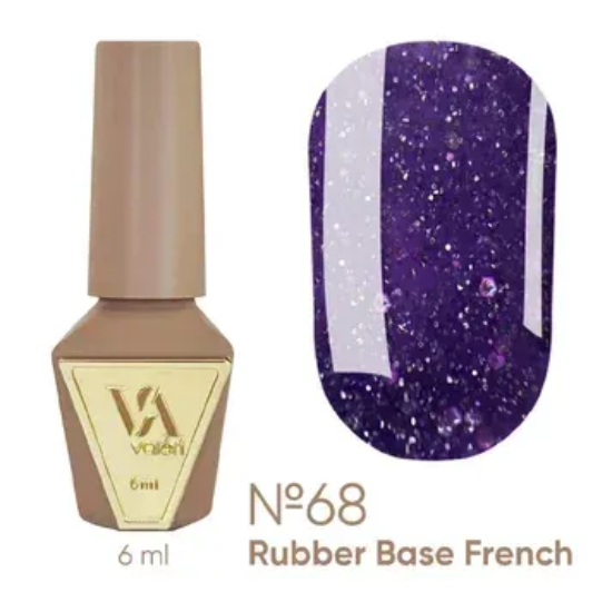  Зображення Valeri Rubber Base French, 6ml №068 