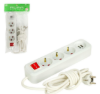  Зображення Удлинитель 3 розетки 3м+2USB 