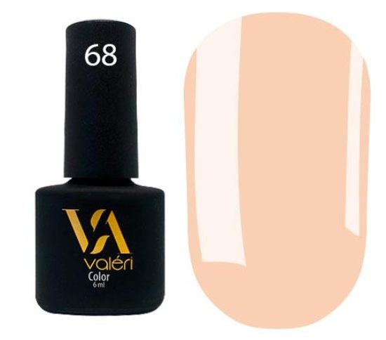  Зображення Гель лак Valeri №068, 6ml 