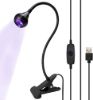  Зображення Лампа Clip-on UV/LED(прищепка) 