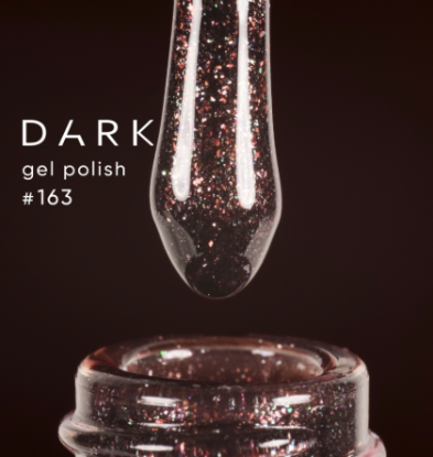  Зображення Гель лак Dark 163, 6ml 