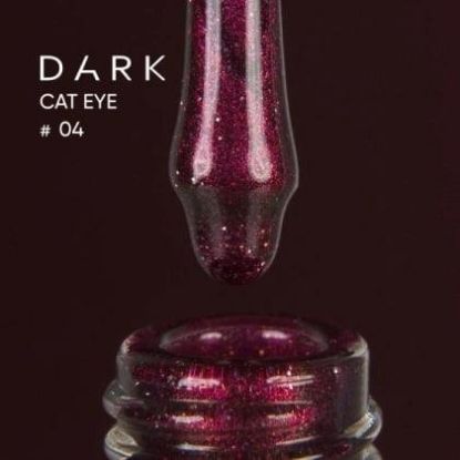  Зображення Гель лак Dark Cat Eye 04, 10ml 