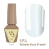  Зображення Valeri Rubber Base French, 6ml №004 