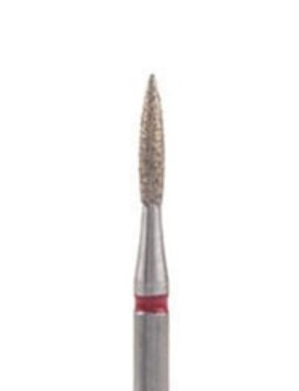  Зображення Фреза Пламя ((XL)) 025 красная - 10mm 