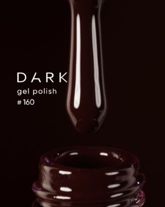  Зображення Гель лак Dark 160, 6ml 