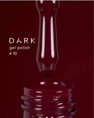 Зображення Гель лак 10ml Dark 010 