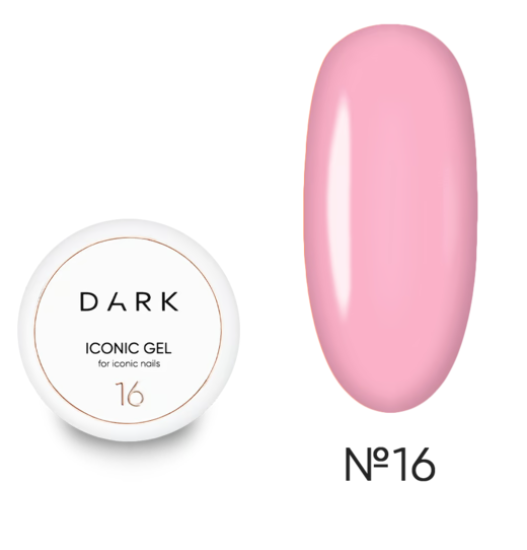  Зображення DARK Iconic Gel №16, 30ml 