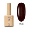 Зображення Гель лак 10ml Dark 081 