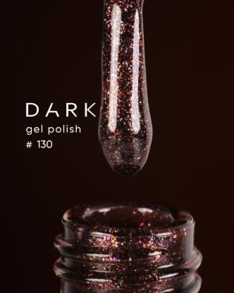  Зображення Гель лак Dark 130, 6ml 